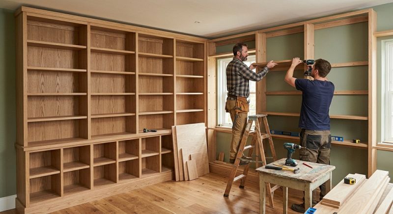 Bookcase Construction in Frederick, MD