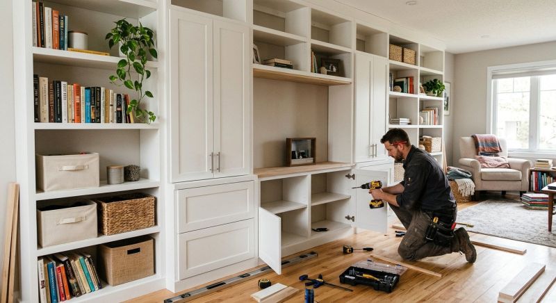 Builtin Cabinets Installation in Woodbridge, VA