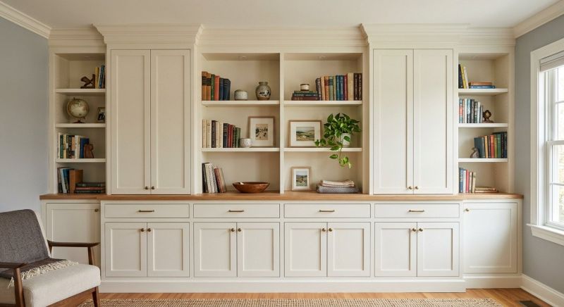 Builtin Cabinets Installation in Durham, NC