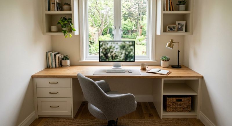 Custom Desk Installation in Frederick, MD