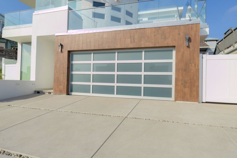 Elegant Garage Facade